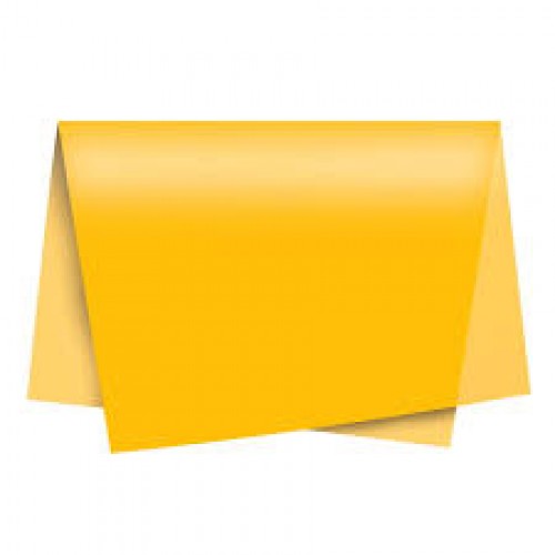 Papel de Seda Amarelo Gema